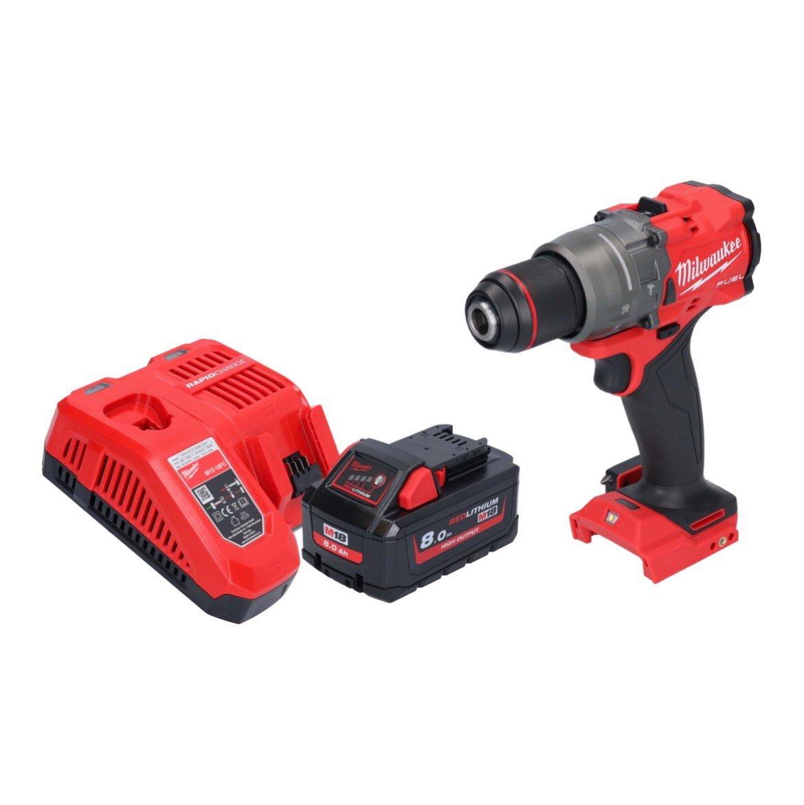 Perceuse à percussion sans fil Milwaukee M18 FPD3-801 18 V 158 Nm sans balais + 1 batterie 8,0 Ah + chargeur