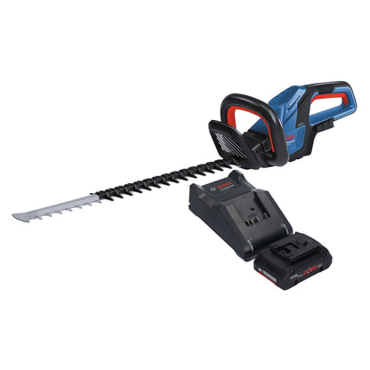 Bosch GHE 18V-60 Professional Akku Heckenschere 18 V 60 cm Brushless + 1x ProCORE Akku 4,0 Ah + Ladegerät