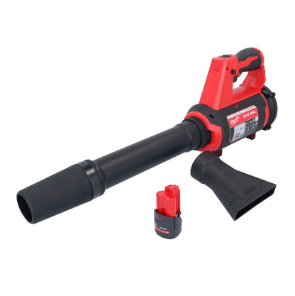 Souffleur sur batterie Milwaukee M12 BBL-251 12 V + 1x batterie 2,5 Ah - sans chargeur