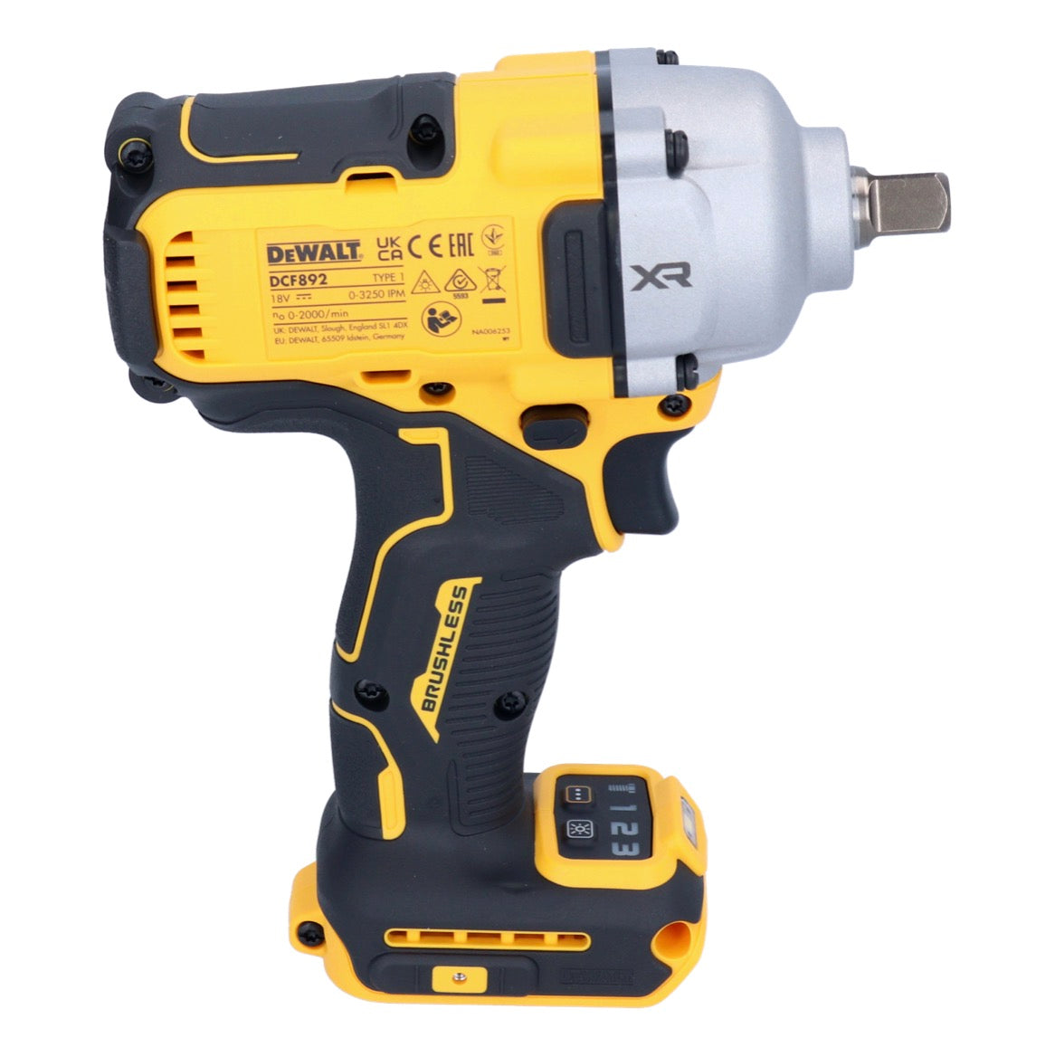 Clé à chocs sans fil DeWalt DCF 892 NT 18 V 813 Nm 1/2" brushless + TSTAK - sans batterie, sans chargeur