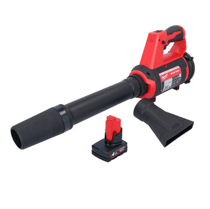 Souffleur sur batterie Milwaukee M12 BBL-401 12 V + 1x batterie 4,0 Ah - sans chargeur