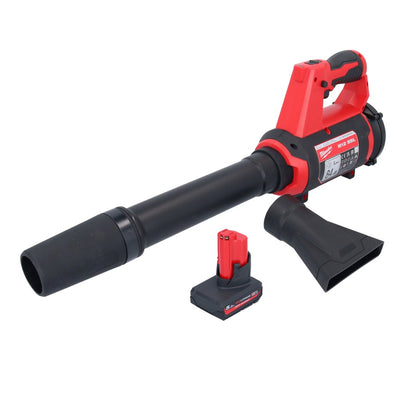 Souffleur sur batterie Milwaukee M12 BBL-501 12 V + 1x batterie 5,0 Ah - sans chargeur