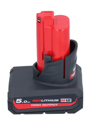 Souffleur sur batterie Milwaukee M12 BBL-501 12 V + 1x batterie 5,0 Ah - sans chargeur