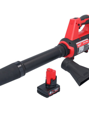 Souffleur sur batterie Milwaukee M12 BBL-601 12 V + 1x batterie 6,0 Ah - sans chargeur