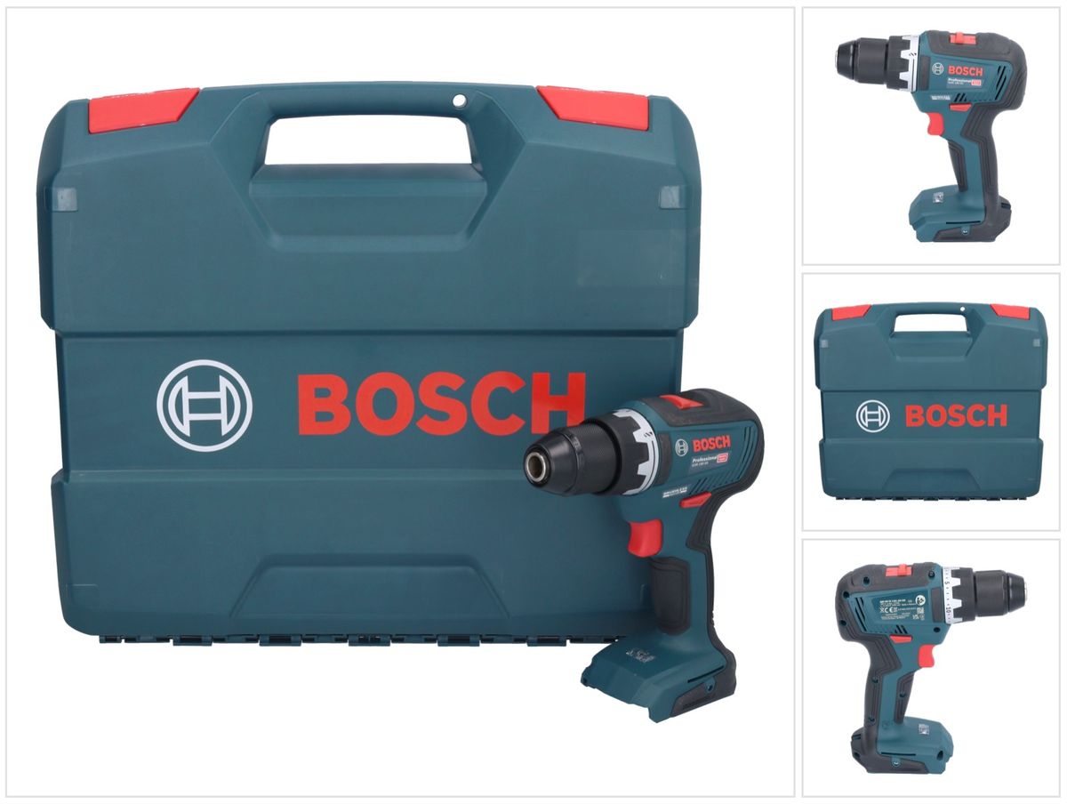 Bosch GSR 18V-55 Professional Perceuse-visseuse sans fil 18 V 55 Nm sans balais + L-Case - sans batterie, sans chargeur