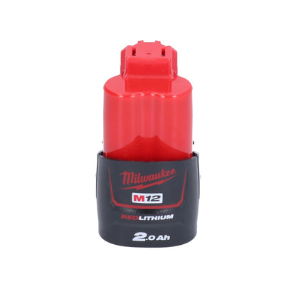 Scie à ruban sans fil Milwaukee M12 BS-201 12 V 41 x 41 mm + 1x batterie 2,0 Ah - sans chargeur