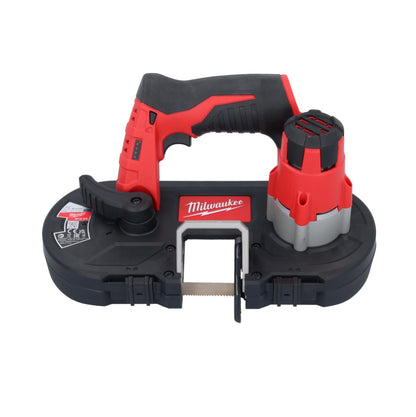 Scie à ruban à batterie Milwaukee M12 BS-201 12 V 41 x 41 mm + 1x batterie 2,0 Ah + chargeur