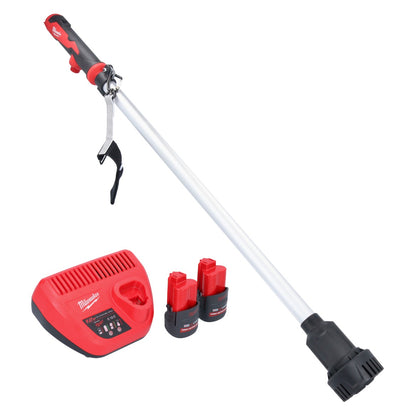 Milwaukee M12 BSWP-252 Akku Transferpumpe 12 V 34 l/min + 2x Akku 2,5 Ah + Ladegerät