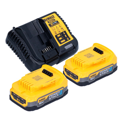 Perceuse à percussion sans fil DeWalt DCD 996 E2 18 V 95 Nm sans balais + 2 batteries 1,7 Ah + chargeur