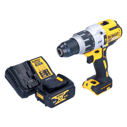 Perceuse à percussion sans fil DeWalt DCD 996 M1 18 V 95 Nm sans balais + 1 batterie 4,0 Ah + chargeur