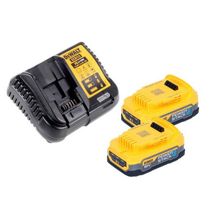 Clé à chocs sans fil DeWalt DCF 887 E2 18 V 205 Nm 1/4" sans balai + 2x batteries 1,7 Ah + chargeur