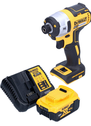 Clé à chocs sans fil DeWalt DCF 887 P1 18 V 205 Nm 1/4" sans balai + 1x batterie 5,0 Ah + chargeur