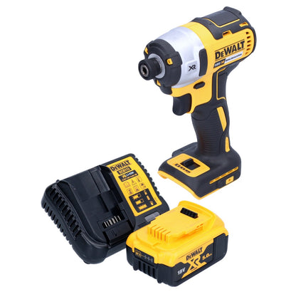 Clé à chocs sans fil DeWalt DCF 887 P1 18 V 205 Nm 1/4" sans balai + 1x batterie 5,0 Ah + chargeur