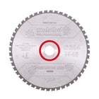 Metabo Precision Cut Wood - Lame de scie circulaire professionnelle 254 x 30 mm Z48 (628221000) WZ 5° NEG