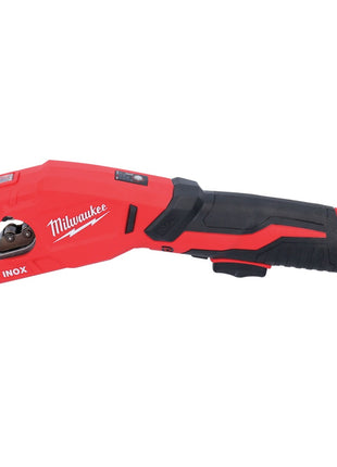 Coupe-tube inox sur batterie Milwaukee M12 PCSS-251 12 V 12 - 28 mm + batterie 2,5 Ah - sans chargeur