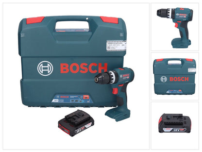 Bosch GSB 18V-45 Professional Akku Schlagbohrschrauber 18 V 45 Nm Brushless + 1x Akku 2,0 Ah + L-Case - ohne Ladegerät