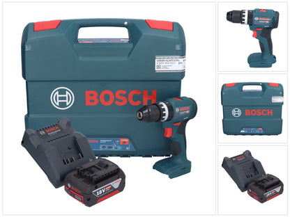 Bosch GSB 18V-45 Professional perceuse à percussion sans fil 18 V 45 Nm sans balais + 1x batterie 4,0 Ah + chargeur + mallette en L