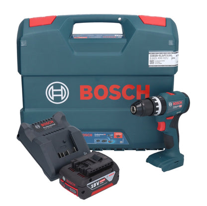 Bosch GSB 18V-45 Professional perceuse à percussion sans fil 18 V 45 Nm sans balais + 1x batterie 4,0 Ah + chargeur + mallette en L