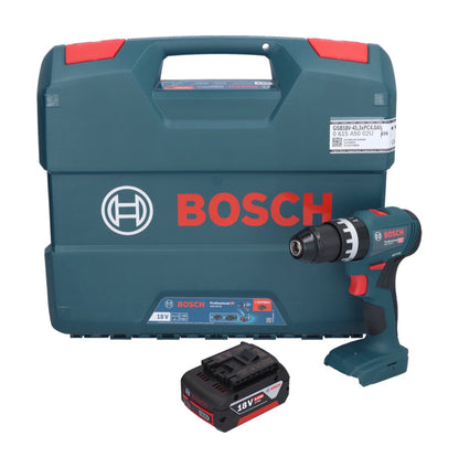 Bosch GSB 18V-45 Professional perceuse à percussion sans fil 18 V 45 Nm sans balais + 1x batterie 5,0 Ah + mallette en L - sans chargeur