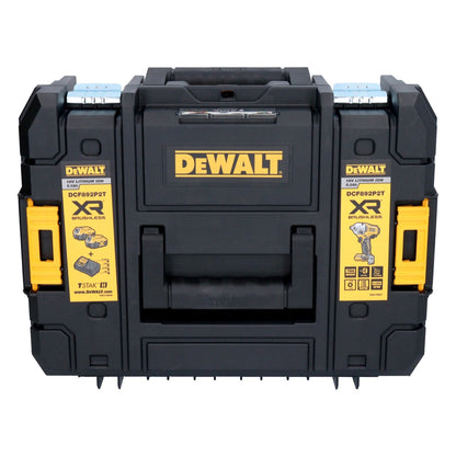 Clé à chocs sans fil DeWalt DCF 892 NT 18 V 813 Nm 1/2" sans balais + 1x batterie 4,0 Ah + TSTAK - sans chargeur