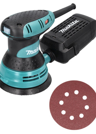 Makita BO 5031 ponceuse excentrique 300 watts 125 mm + 50x papier de verre K80