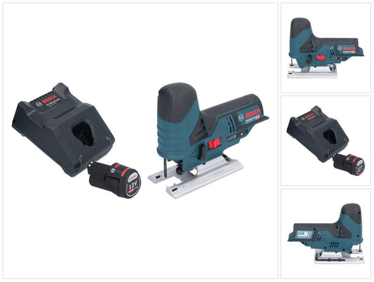 Bosch GST 12V-70 Professional Akku Stichsäge 12 V 70 mm + 1x Akku 2,0 Ah + Ladegerät