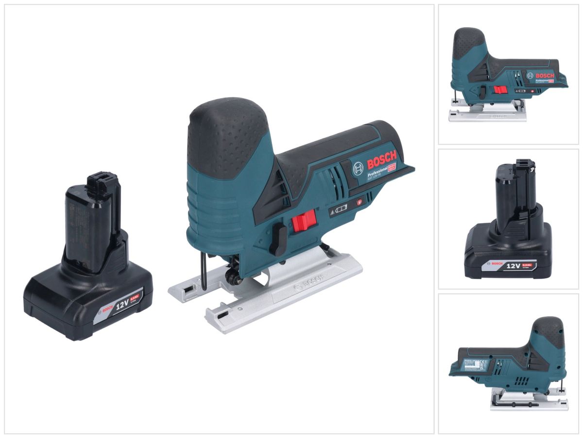 Bosch GST 12V-70 Professional scie sauteuse sans fil 12 V 70 mm + 1x batterie 6,0 Ah - sans chargeur