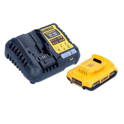 Kit de démarrage de batterie DeWalt DCB 1104 D1 12 V / 18 V 1x batterie 2,0 Ah + chargeur DCB 1104