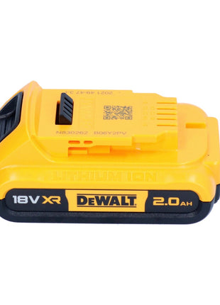 DeWalt DCB 1104 D2 kit de démarrage de batterie 12 V / 18 V 2x batteries 2,0 Ah + chargeur DCB 1104