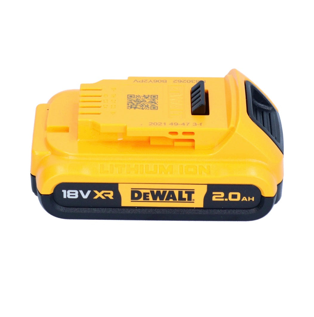 DeWalt DCB 1104 D2 kit de démarrage de batterie 12 V / 18 V 2x batteries 2,0 Ah + chargeur DCB 1104