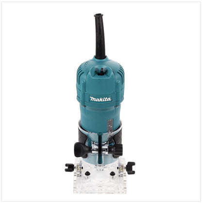 Makita 3710 - 530 W Kantenfräse mit transparenten Führungsschuh und 6 mm Ø - Toolbrothers