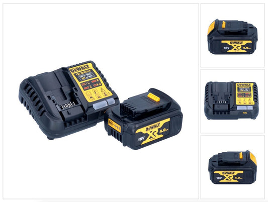 Kit de démarrage de batterie DeWalt DCB 1104 M1 12 V / 18 V 1x batterie 4,0 Ah + chargeur DCB 1104