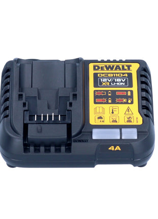 Kit de démarrage de batterie DeWalt DCB 1104 M2 12 V / 18 V 2x batteries 4,0 Ah + chargeur DCB 1104