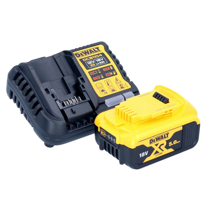 Kit de démarrage de batterie DeWalt DCB 1104 P1 12 V / 18 V 1x batterie 5,0 Ah + chargeur DCB 1104