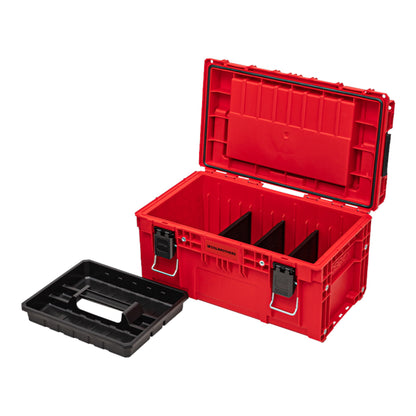 Mallette à outils Toolbrothers RHINO XL ULTRA Handling+ Custom avec organiseur empilable 535 x 327 x 277 mm 26 l IP66 avec 5 compartiments et 10 séparateurs