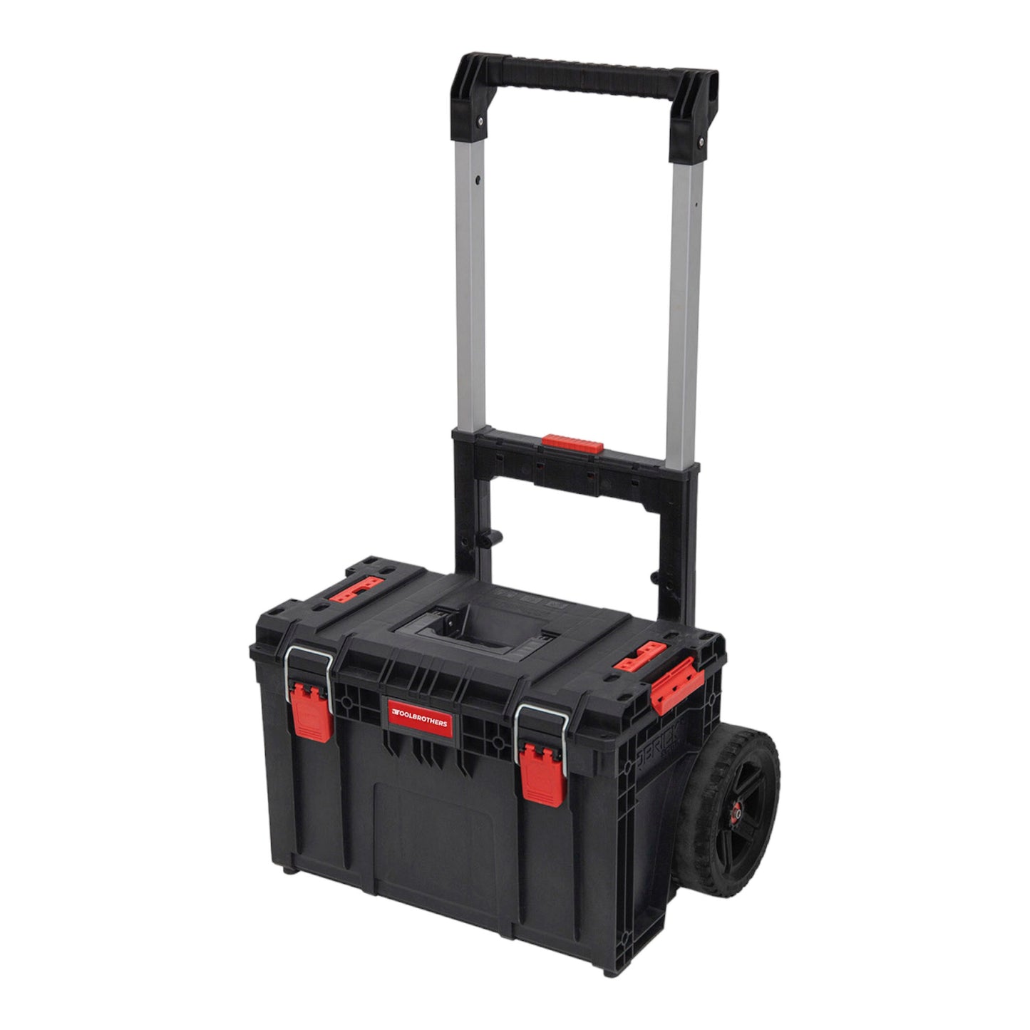 Mallette à outils mobile Toolbrothers RHINO XL Cart ECO empilable 590 x 425 x 660 mm 37 l IP66 Capacité de charge de 100 kg avec double poignée télescopique en aluminium