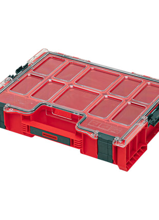 Toolbrothers RHINO L Organiseur ULTRA hauteur XL boîtes empilables 452 x 358 x 110 mm 9 l IP54 avec 8 compartiments