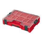 Toolbrothers RHINO L Organiseur ULTRA hauteur XL boîtes empilables 452 x 358 x 110 mm 9 l IP54 avec 8 compartiments