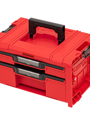 Toolbrothers RHINO L Drawer 2 ULTRA Organize+ mallette à outils 450 x 310 x 244 mm 14 l empilable IP54 avec 2 tiroirs