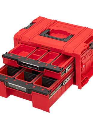 Toolbrothers RHINO L Drawer 2 ULTRA Organize+ mallette à outils 450 x 310 x 244 mm 14 l empilable IP54 avec 2 tiroirs