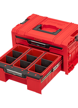 Toolbrothers RHINO L Drawer 2 ULTRA Organize+ mallette à outils 450 x 310 x 244 mm 14 l empilable IP54 avec 2 tiroirs