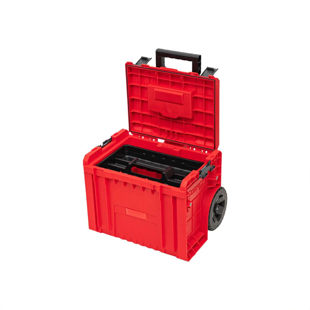 Toolbrothers RHINO L Cart Basic ULTRA - Mallette à outils mobile empilable 450 x 390 x 690 mm 42 l IP54 double poignée télescopique amovible