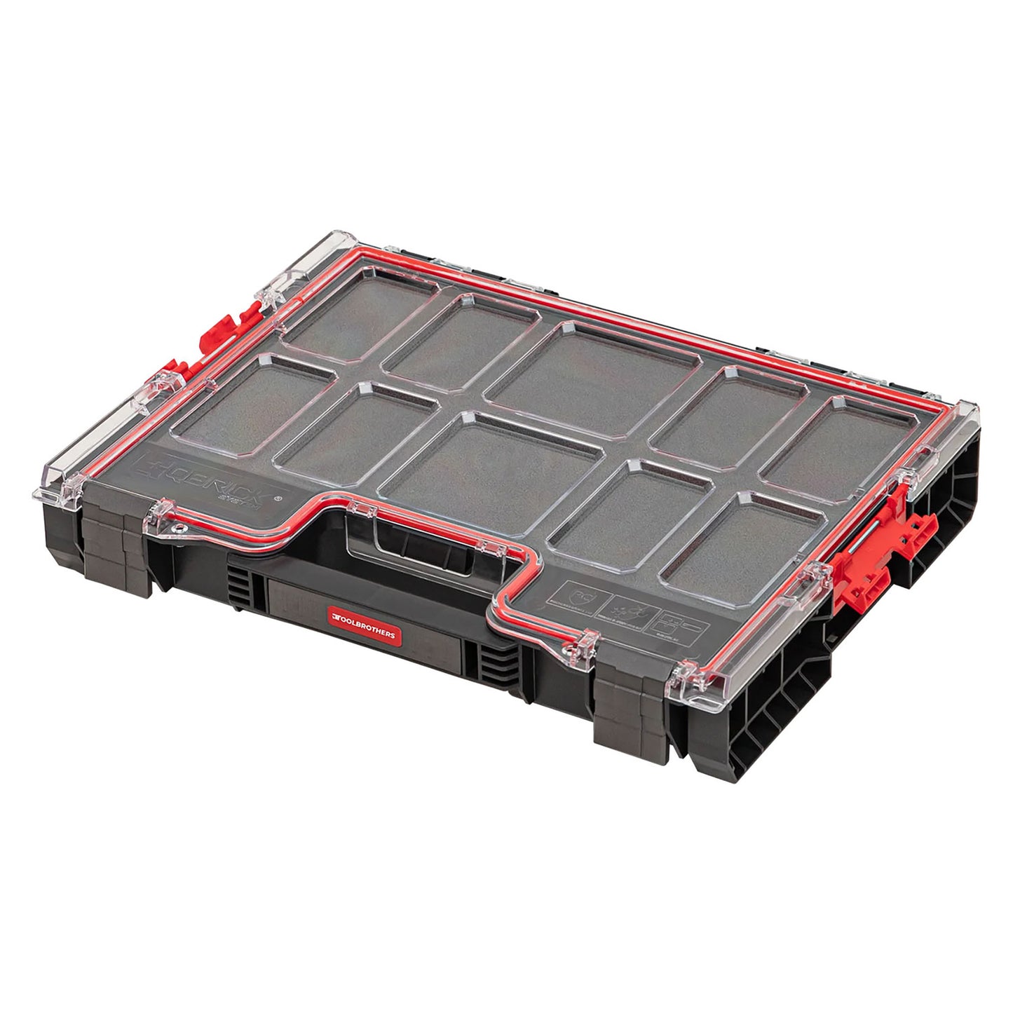 Toolbrothers RHINO L Organiseur ECO Hauteur L Personnalisé Multicouche 452 x 358 x 79 mm 6 l empilable IP54