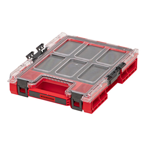 Toolbrothers RHINO XXL Organizer ULTRA Höhe M Custom Multilayer stapelbar 365 x 265 x 77 mm 2,5 l IP66 mit Schaumstoffeinlage