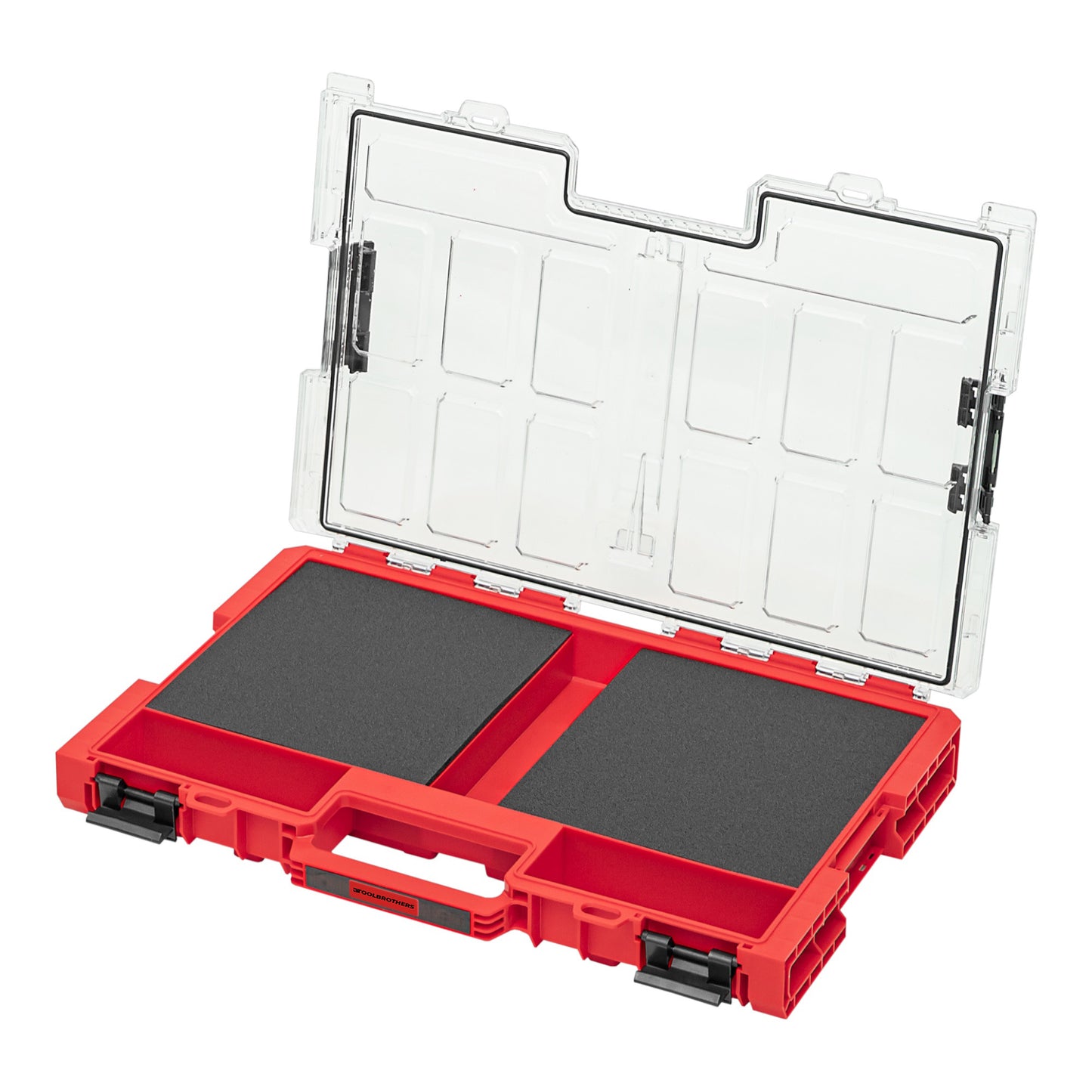 Toolbrothers RHINO XXL Organisateur ULTRA Hauteur L Personnalisé Multicouche empilable 531 x 379 x 77 mm 6 l IP66 avec insert en mousse