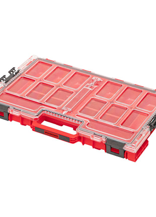 Toolbrothers RHINO XXL organiseur ULTRA hauteur L boîtes empilables 531 x 379 x 77 mm 6 l IP66 avec 10 bacs