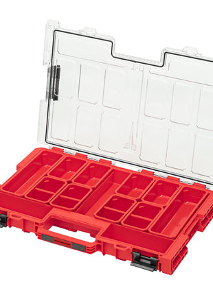 Toolbrothers RHINO XXL organiseur ULTRA hauteur L boîtes empilables 531 x 379 x 77 mm 6 l IP66 avec 10 bacs