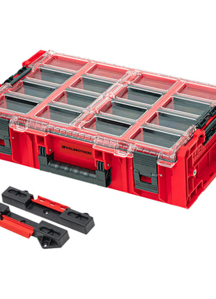 Organiseur Toolbrothers RHINO XXL ULTRA hauteur XL + adaptateur XXL Connect 582 x 387 x 172 mm 19,5 l empilable IP66