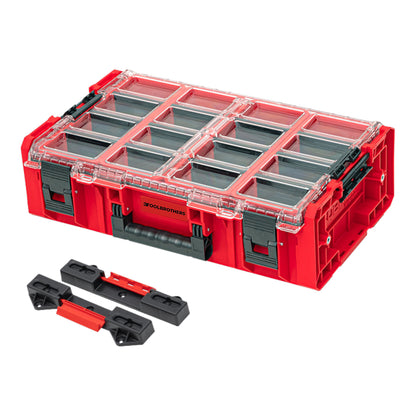 Toolbrothers RHINO XXL Organizer ULTRA Höhe XL + XXL Connect-Adapter 582 x 387 x 172 mm 19,5 l stapelbar IP66