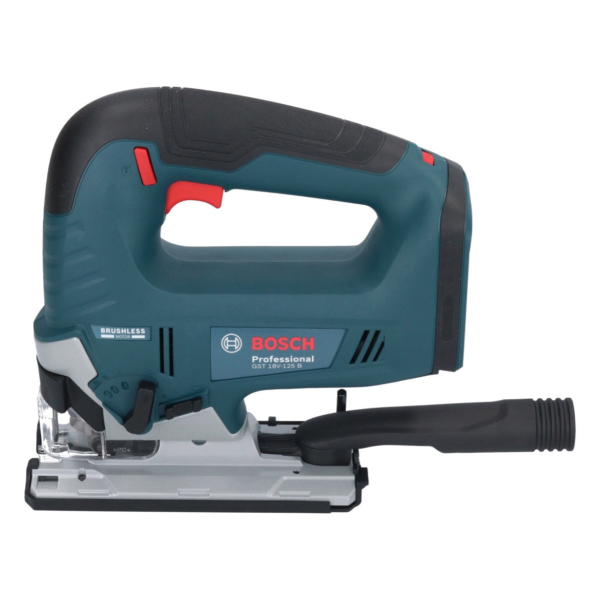 Bosch GST 18V-125 B Professional Scie sauteuse sans fil 18 V 125 mm brushless Solo (06015B3001) - sans batterie, sans chargeur